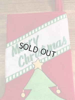 ガーフィールドのクリスマス用の80年代ビンテージ靴下