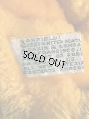 ガーフィールドのスモールサイズの80年代ビンテージ縫いぐるみ