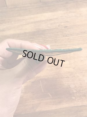 アドバタイジングキャラクターのスモーキーザベアの70’s〜ヴィンテージ刺繡パッチ