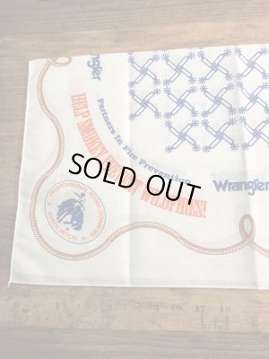 スモーキーベアとカウボーイの80’sヴィンテージバンダナ