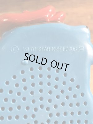 アドバタイジングキャラクターのチャーリーザツナの70’sヴィンテージラジオフィギュア