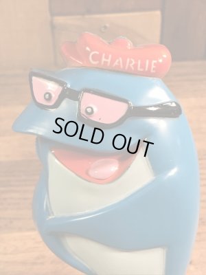 企業キャラクターのチャーリーツナの70年代ビンテージラジオ