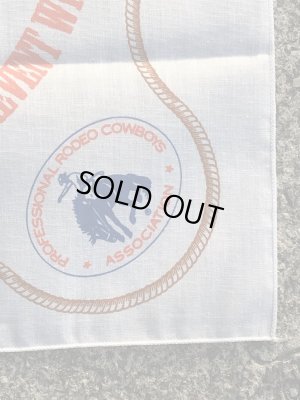 スモーキーベアとカウボーイの80’sヴィンテージバンダナ