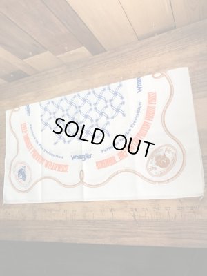 スモーキーベアとカウボーイの80’sヴィンテージバンダナ