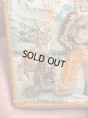 企業キャラクターのスモーキーベアの70年代〜ビンテージ刺繡ワッペン