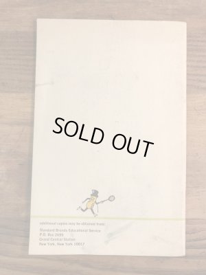 アドバタイジングキャラクターのミスターピーナッツの60’sヴィンテージハンドブック