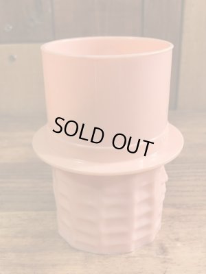 アドバタイジングキャラクターのミスターピーナッツの60〜70’sヴィンテージプラスチックカップ