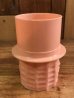 アドバタイジングキャラクターのミスターピーナッツの60〜70’sヴィンテージプラスチックカップ