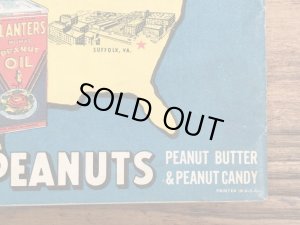 企業キャラクターのミスターピーナッツの50年代ビンテージペイントブック