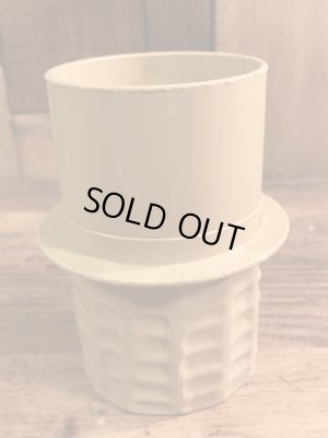 アドバタイジングキャラクターのミスターピーナッツの60〜70’sヴィンテージプラスチックカップ