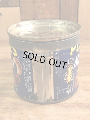 アドバタイジングキャラクターのミスターピーナッツの70’sヴィンテージTin缶