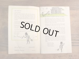企業キャラクターのミスターピーナッツの60年代ビンテージハンドブック