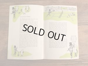 企業キャラクターのミスターピーナッツの60年代ビンテージハンドブック