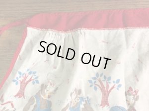 ボーデンのアドバタイジングキャラクター“エルシーとエルマー”の50’sヴィンテージキッチンエプロン