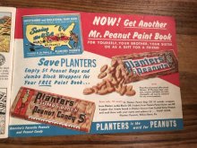 他の写真3: Mr.Peanut's Entertaining and Educational Paint Book　ミスターピーナッツ　ビンテージ　ペイントブック　企業キャラクター　50年代
