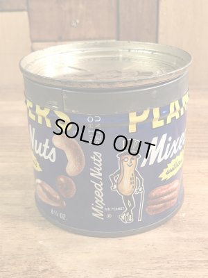 アドバタイジングキャラクターのミスターピーナッツの70’sヴィンテージTin缶