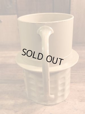 アドバタイジングキャラクターのミスターピーナッツの60〜70’sヴィンテージプラスチックカップ