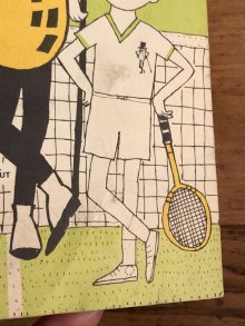 他の写真3: Mr.Peanut's Guide To Tennis Book　ミスターピーナッツ　ビンテージ　ハンドブック　アドバタイジングキャラクター　60年代