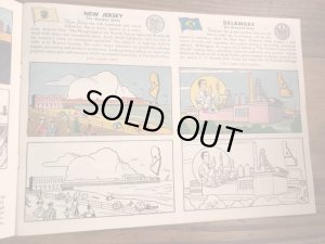 企業キャラクターのミスターピーナッツの50年代ビンテージペイントブック