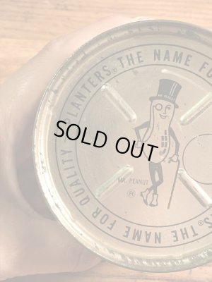 アドバタイジングキャラクターのミスターピーナッツの70’sヴィンテージTin缶