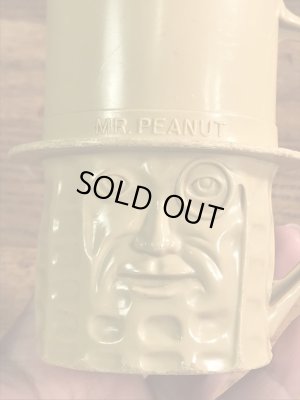 アドバタイジングキャラクターのミスターピーナッツの60〜70’sヴィンテージプラスチックカップ