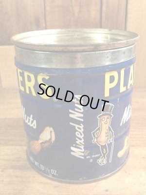 アドバタイジングキャラクターのミスターピーナッツの70’sヴィンテージTin缶