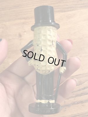 企業キャラクターのミスターピーナッツの50〜60年代ビンテージソルト&ペッパー