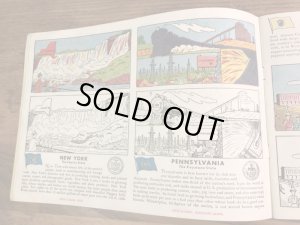 アドバタイジングキャラクターのミスターピーナッツの50’sヴィンテージ塗り絵