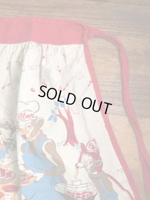 ボーデンの企業キャラクター“エルシーとエルマー”の50年代ビンテージエプロン