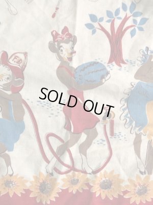 ボーデンのアドバタイジングキャラクター“エルシーとエルマー”の50’sヴィンテージキッチンエプロン