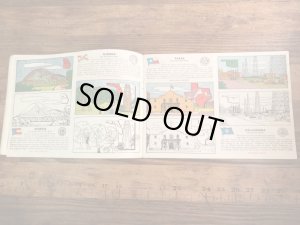 アドバタイジングキャラクターのミスターピーナッツの50’sヴィンテージ塗り絵