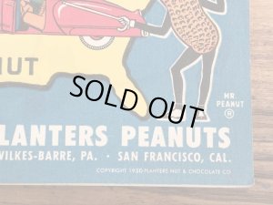 企業キャラクターのミスターピーナッツの50年代ビンテージペイントブック