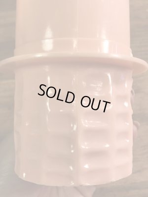 アドバタイジングキャラクターのミスターピーナッツの60〜70’sヴィンテージプラスチックカップ