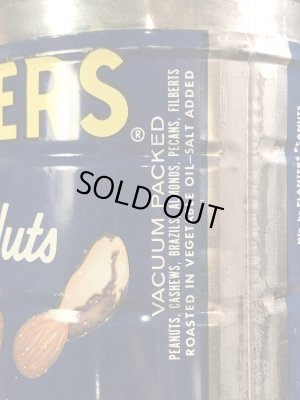 アドバタイジングキャラクターのミスターピーナッツの70’sヴィンテージTin缶