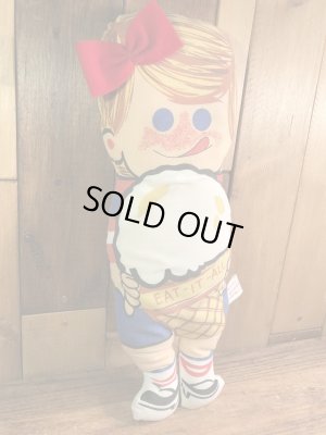 企業キャラクターのEat-It-All Coneの70〜80年代ビンテージピロードール