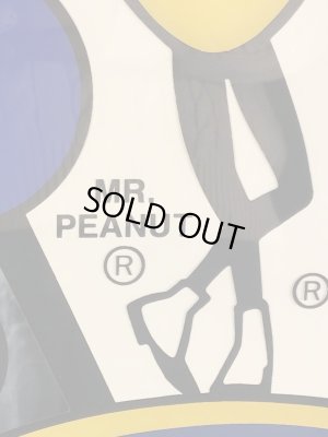 企業キャラクターのミスターピーナッツの80年代ビンテージパブミラー