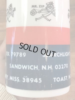 Mr. Zip　ヴィンテージ　水筒　企業キャラクター　アドバタイジング　60~70’s