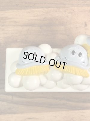 企業キャラクターのスクラビングバブルの80〜90年代キッチンオーガナイザー