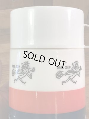 ミスタージップ　ビンテージ　サーモボトル　アドバタイジングキャラクター　企業物　60~70年代