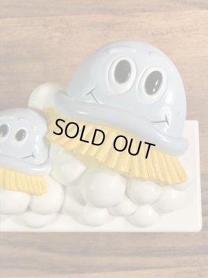 アドバタイジングキャラクターのスクラビングバブルの80〜90’sヴィンテージソープディッシュ