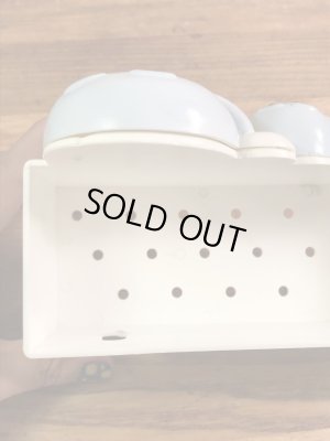 アドバタイジングキャラクターのスクラビングバブルの80〜90’sヴィンテージソープディッシュ