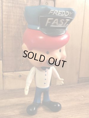 企業キャラクターのフレディファーストの70年代ビンテージフィギュア