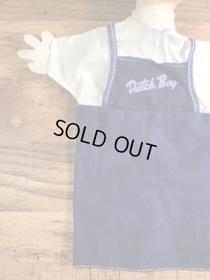 アドバタイジングキャラクターのダッチボーイの60’sヴィンテージハンドパペット