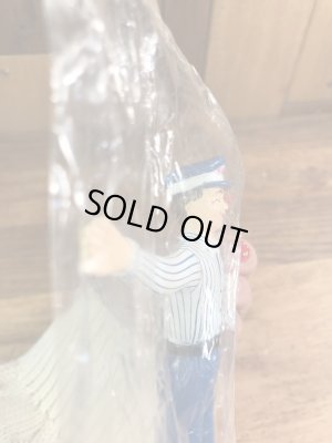 企業キャラクターのミスタールーターの90年代〜ビンテージベンダブルフィギュア