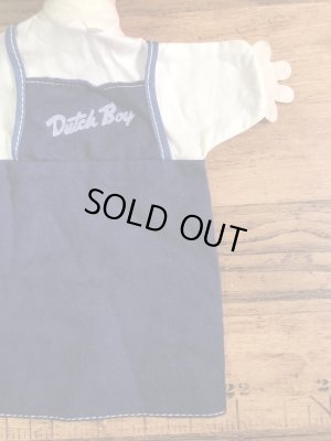 企業キャラクターのダッチボーイの60年代ビンテージパペットドール