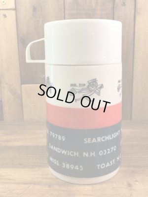 ミスタージップ　ビンテージ　サーモボトル　アドバタイジングキャラクター　企業物　60~70年代