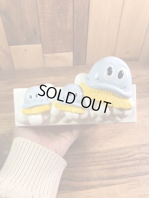 アドバタイジングキャラクターのスクラビングバブルの80〜90’sヴィンテージソープディッシュ