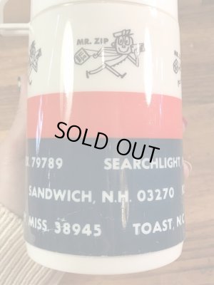 Mr. Zip　ヴィンテージ　水筒　企業キャラクター　アドバタイジング　60~70’s