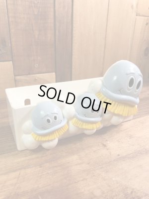 企業キャラクターのスクラビングバブルの80〜90年代キッチンオーガナイザー