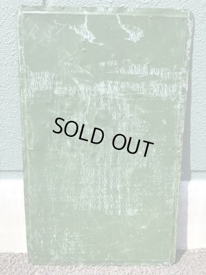 アドバタイジングキャラクターのケンエルレーションの50’sヴィンテージメタルサイン